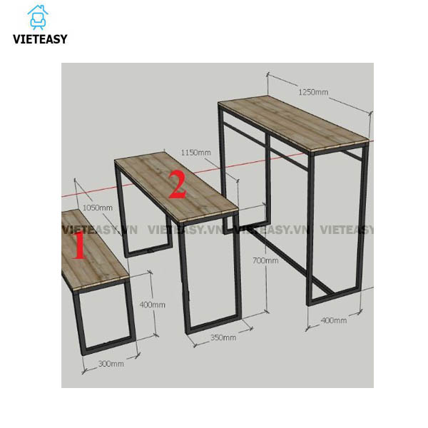 Kệ trang trí cửa hàng PA01