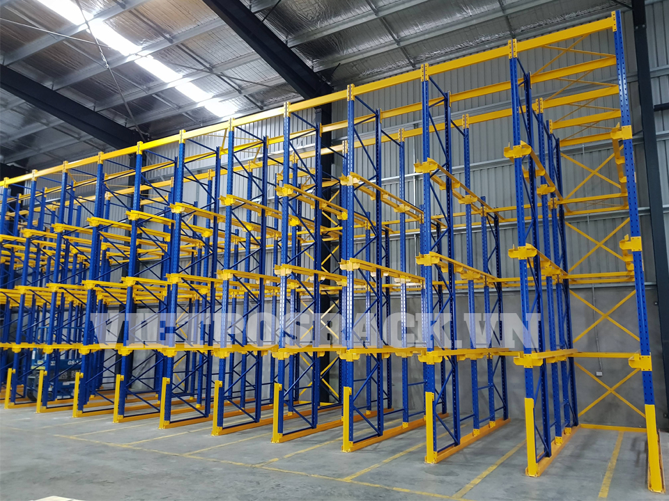 Kệ kho Drive in phù hợp nhiều mô hình 6