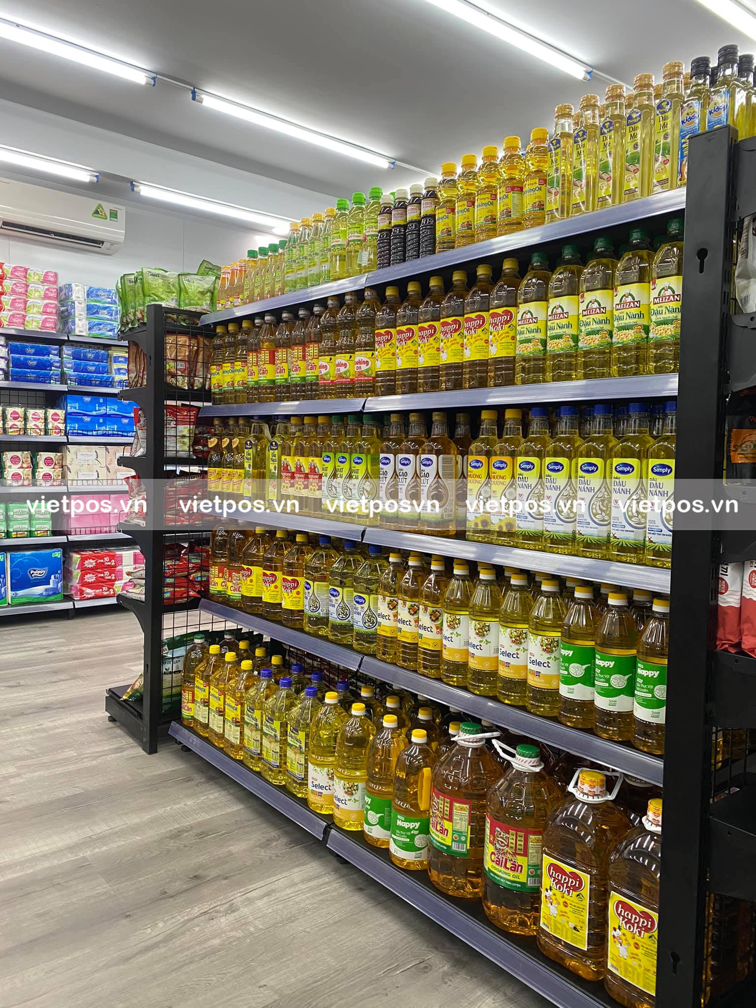 Kệ lưới màu đen 2