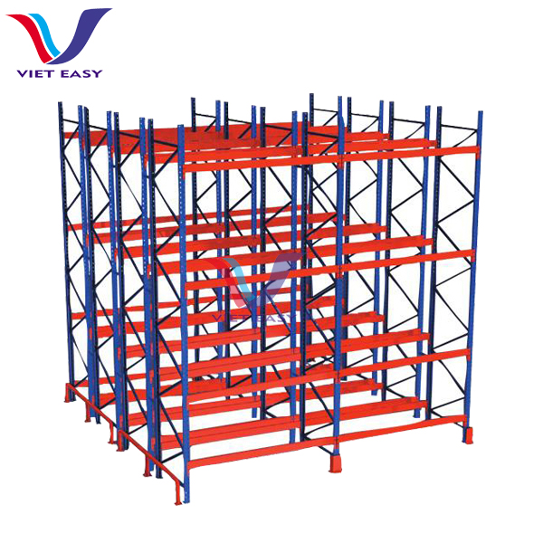 Kệ kho hàng Double Deep trọng tải nặng