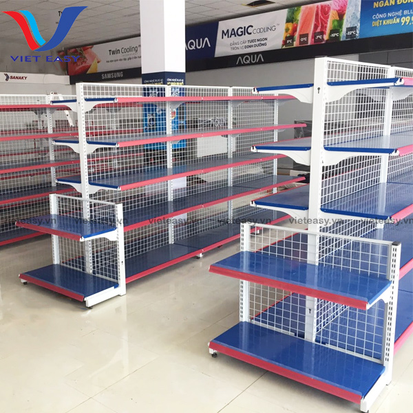 Kệ lưới màu xanh đậm