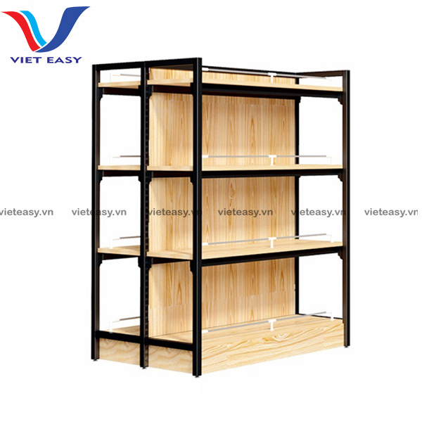 Kệ mỹ phẩm đôi bằng gỗ