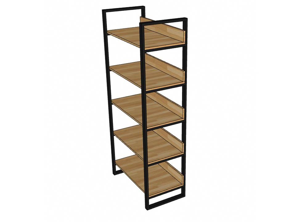 Kệ mỹ phẩm đơn bằng gỗ 2