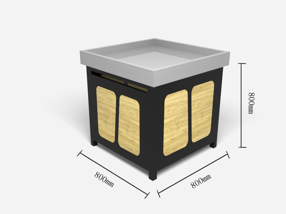Kệ gỗ đơn trái cây 6