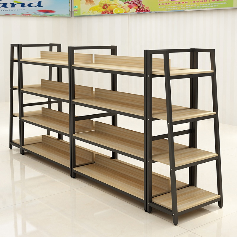 Kệ gỗ đôi theo yêu cầu 5