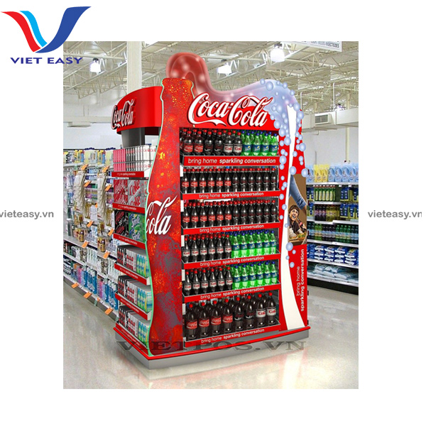 Kệ quảng cáo Coca – Pepsi