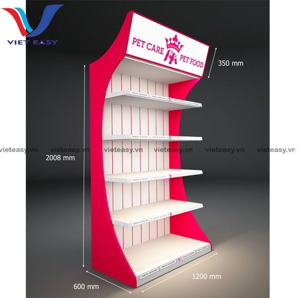 Kệ quảng cáo Pet Care - Pet Food