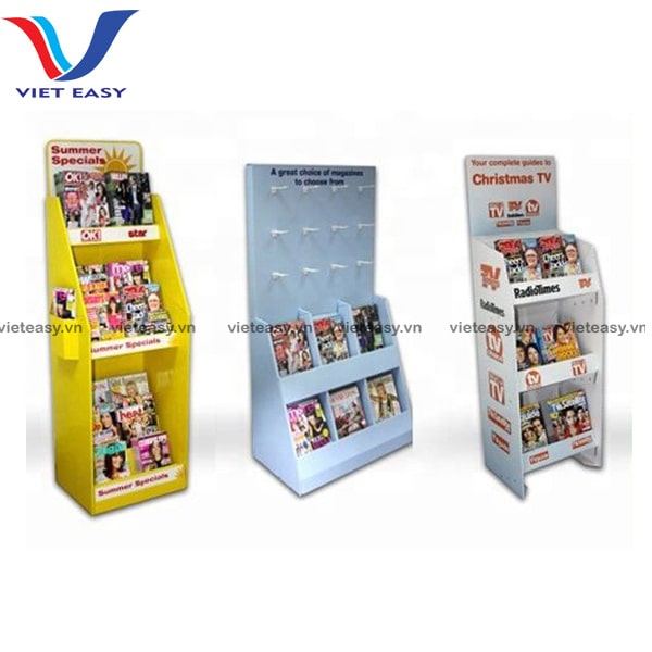 Kệ quảng cáo sách - tạp chí