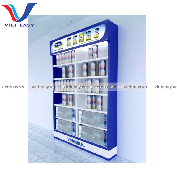 Kệ quảng cáo sữa
