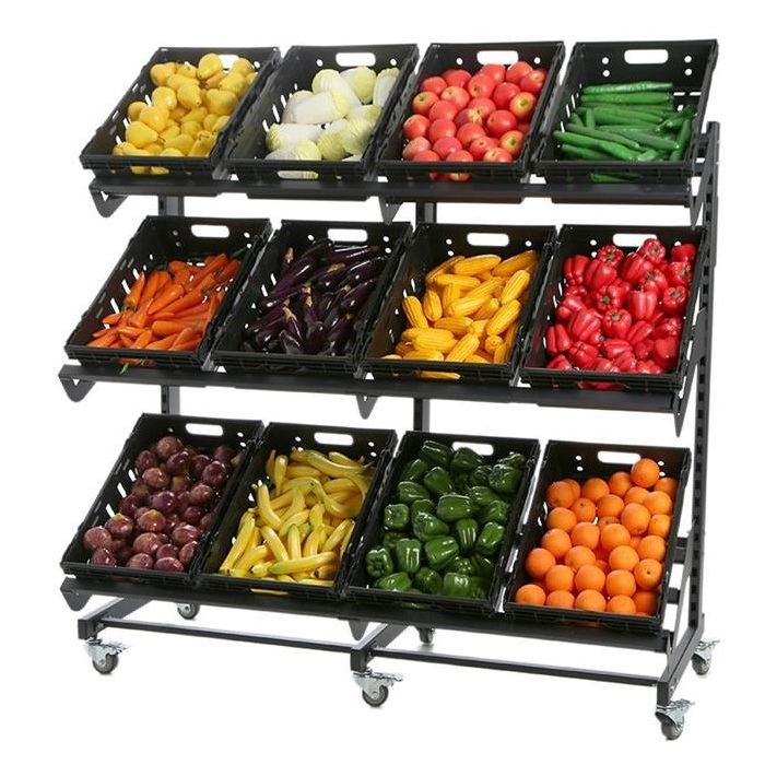 Kệ sắt kết hợp rổ 5