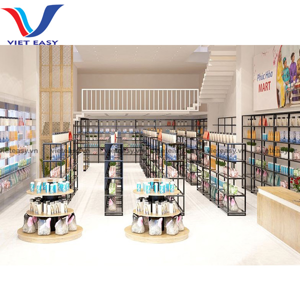 Thiết kế bản vẽ 3D minimart