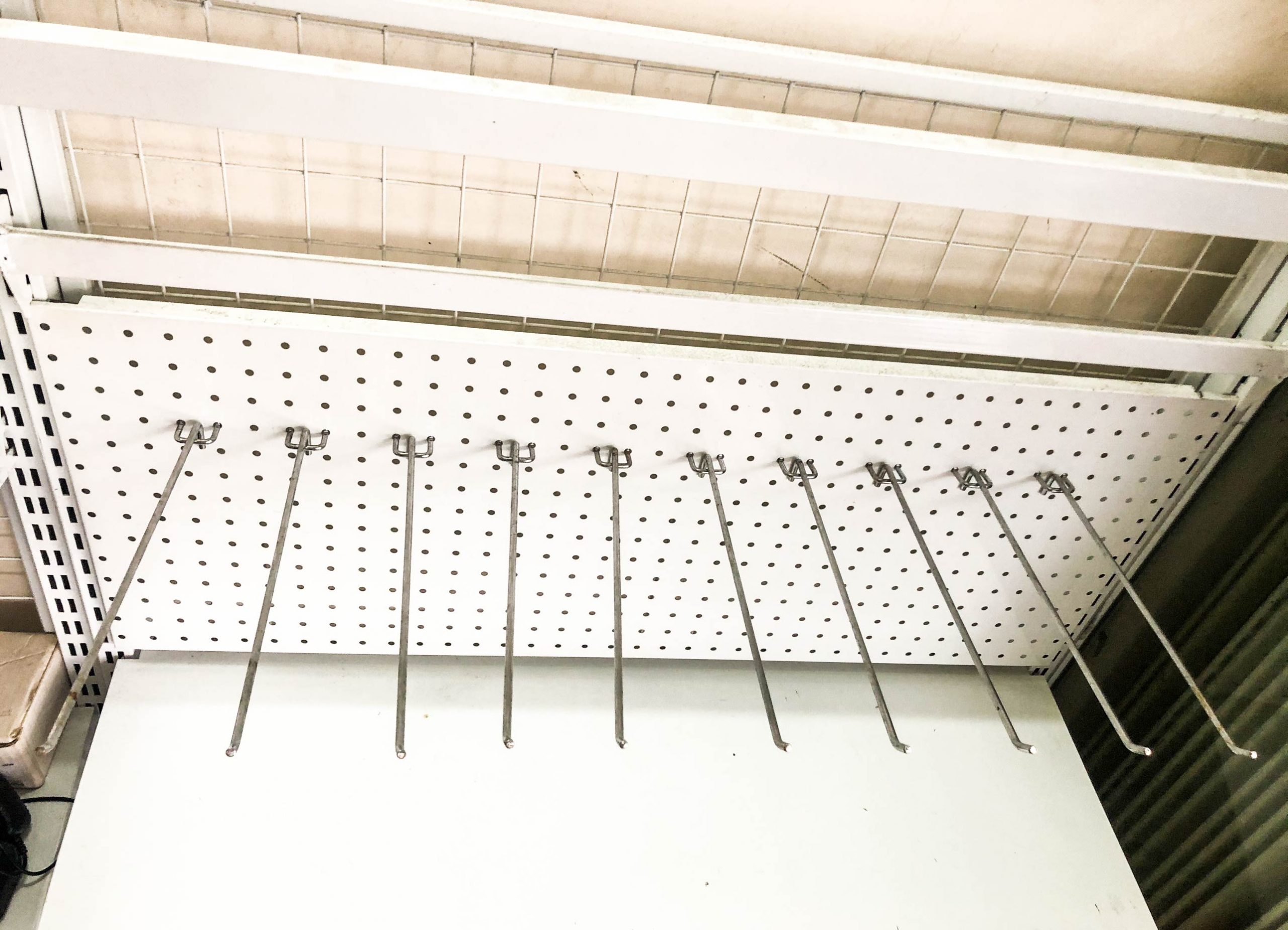 Móc đơn gắn tôn lỗ 30cm ( mạ xi kẽm ) 2