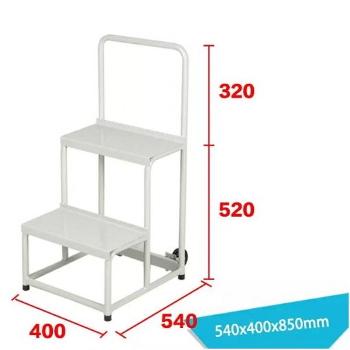 Thang kho LT-4 màu trắng 2 tầng