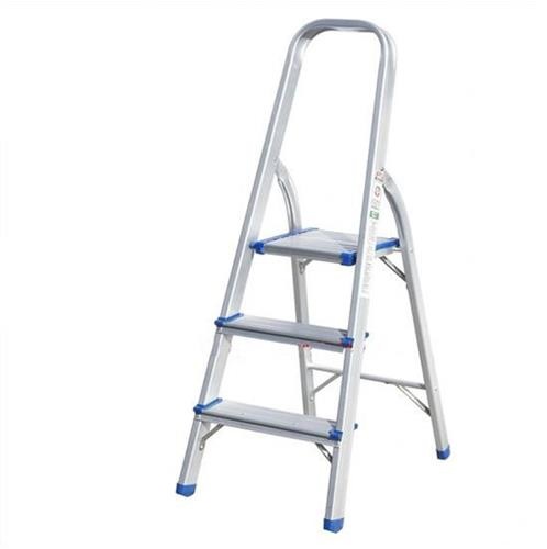 Thang nhôm tay vịn 3 bậc có thể gấp gọn