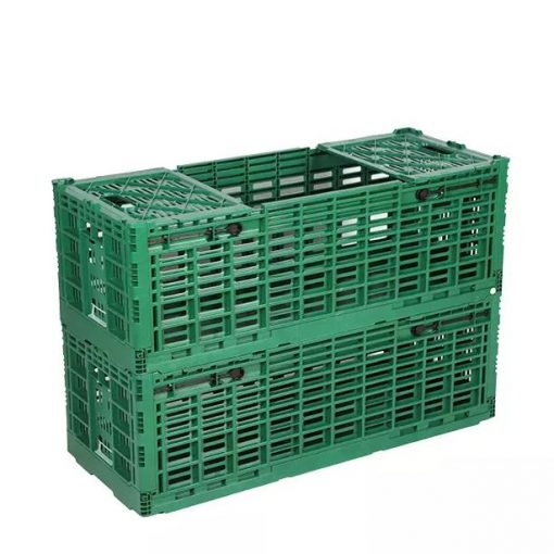 Thùng nhựa gập có nắp đậy chứa hàng 2