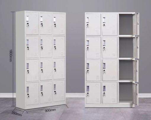 Tủ khóa Lockers 12 cửa đựng vật dụng cá nhân