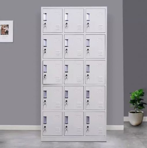 Tủ khóa Lockers 15 cửa đựng vật dụng cá nhân 2