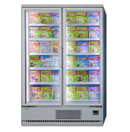 Tủ đông 2 cửa kính chất lượng cao 2