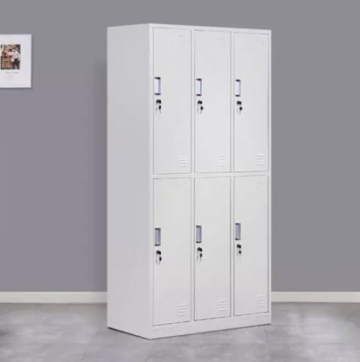 Tủ khóa Lockers 6 cửa kim loại 4