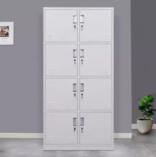 Tủ khóa Lockers 8 cửa kim loại 2