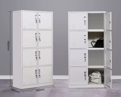 Tủ khóa Lockers 8 cửa kim loại