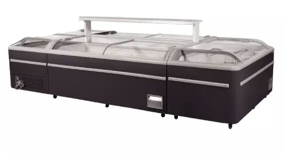 Tủ đông đảo siêu thị dung tích chứa lớn 2