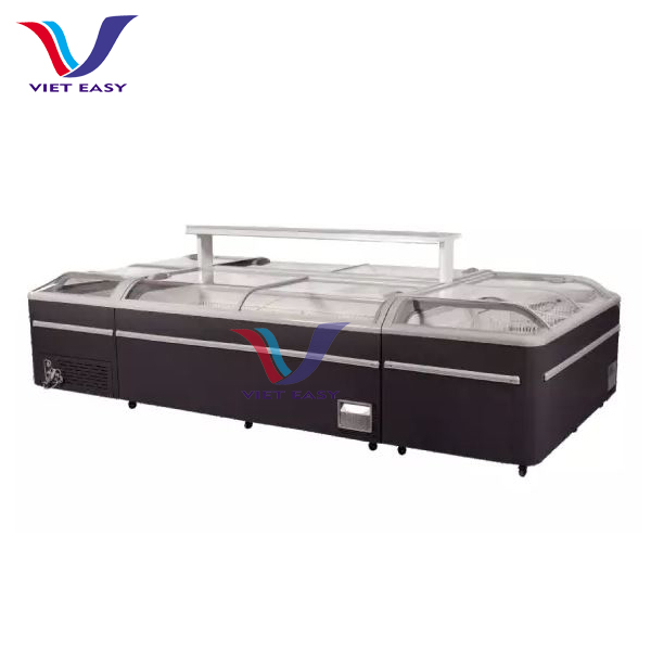 Tủ đông đảo siêu thị dung tích chứa lớn