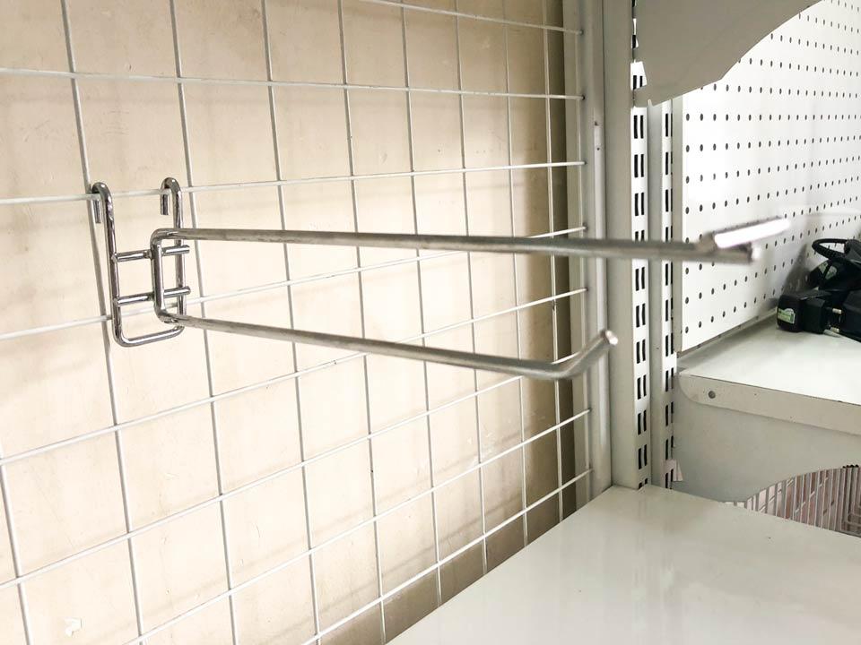 Móc đôi gắn lưới 15cm ( mạ xi kẽm ) có nẹp giá 2
