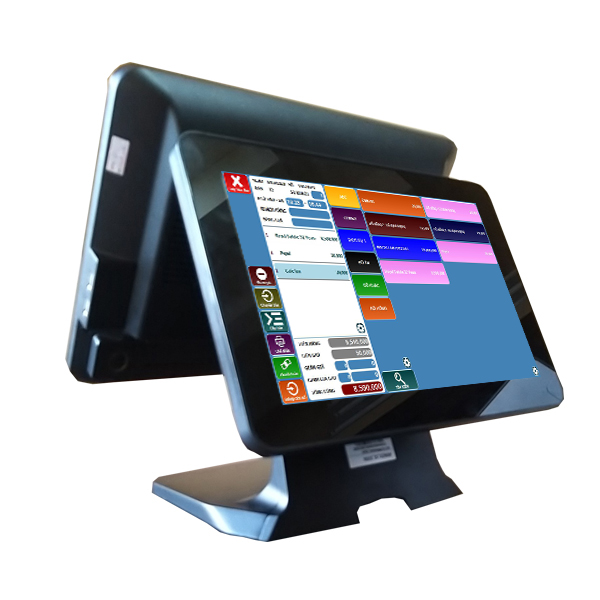 Máy POS cảm ứng Easy E8100-J1900 Dual (2 màn hình)