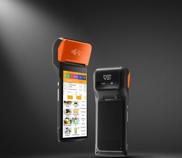 Máy POS bán hàng cầm tay Sunmi V2 2