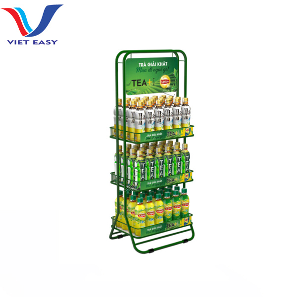 Kệ quảng cáo nước trà