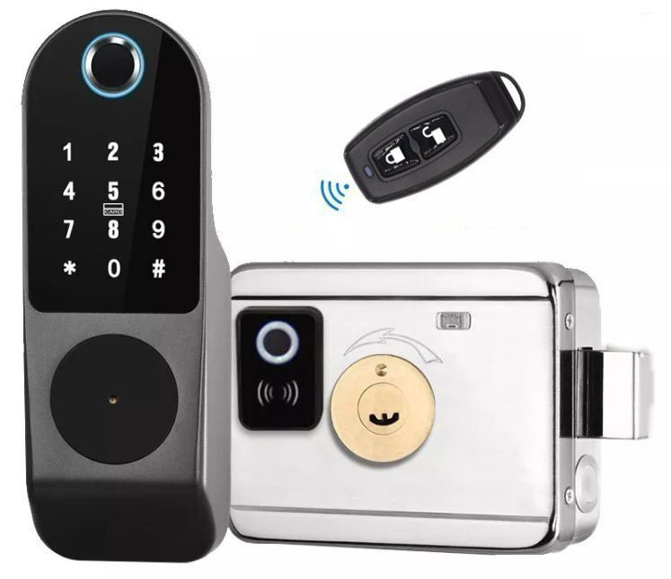 Khóa cửa cổng sắt 507 - Remote 2