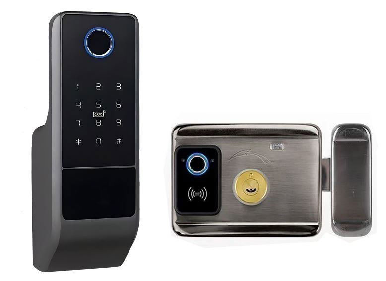 Khóa cửa cổng sắt 507 - Remote 3