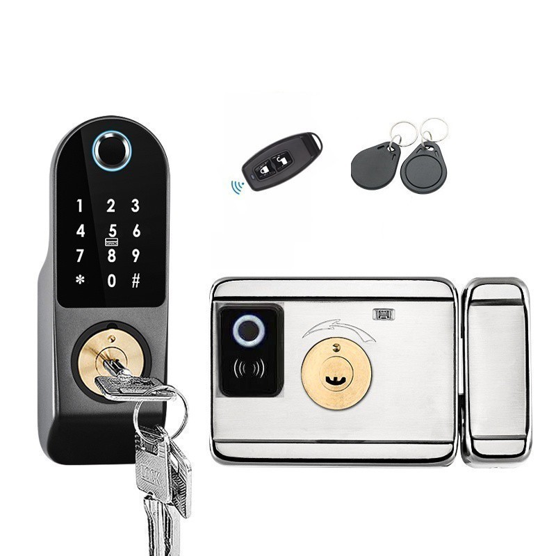 Khóa cửa cổng sắt 507 - Remote 5