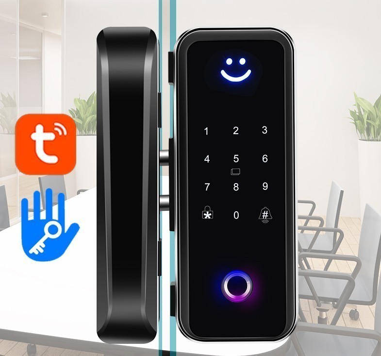 Khóa cửa kính cường lực 669S – Bluetooth 2