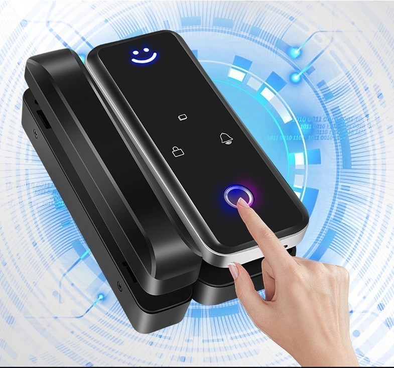 Khóa cửa kính cường lực 669S – Bluetooth 3