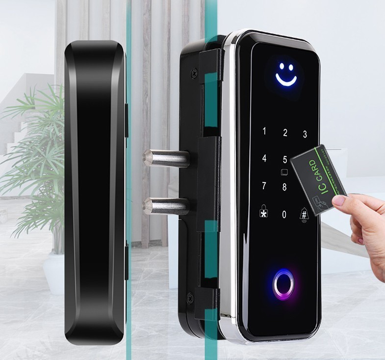 Khóa cửa kính cường lực 669S – Bluetooth 5
