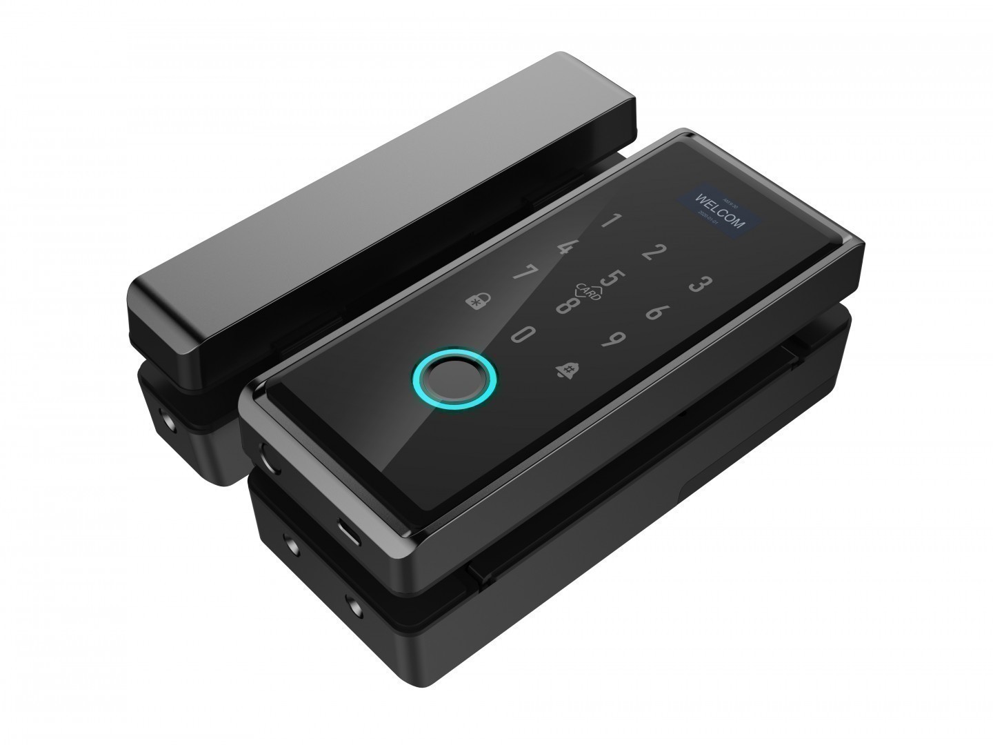 Khóa cửa kính cường lực B500 - Bluetooth - Tuya 3