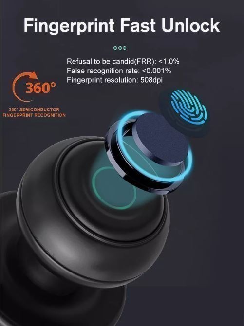 Khóa vân tay Bluetooth Tuya - 409 5