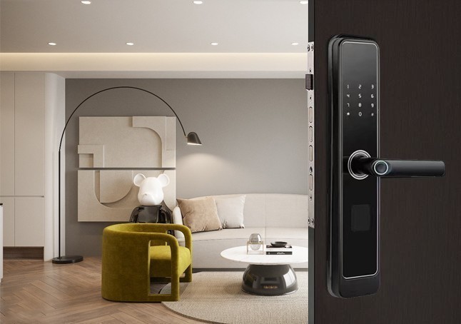 Khóa vân tay tự động C-008 3