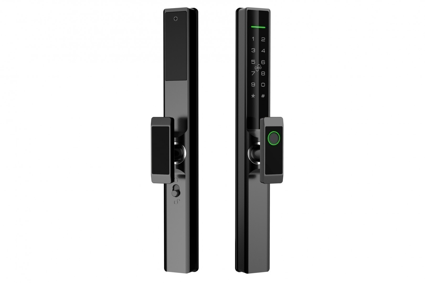 Khóa vân tay cửa nhôm S168 – Bluetooth 11