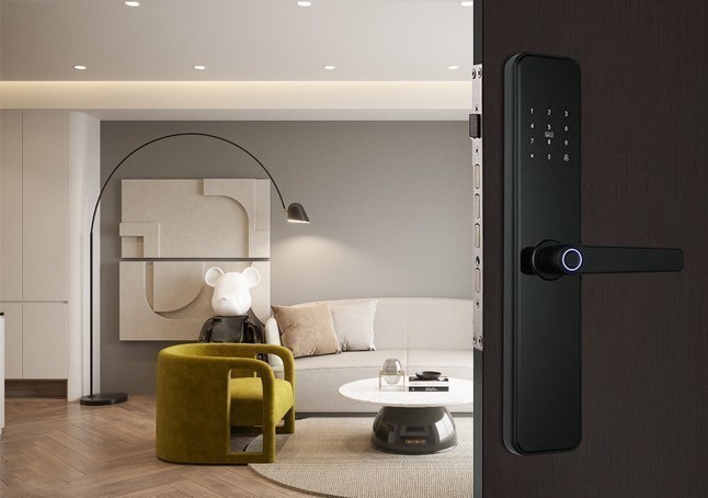 Khóa vân tay tự động K7 4