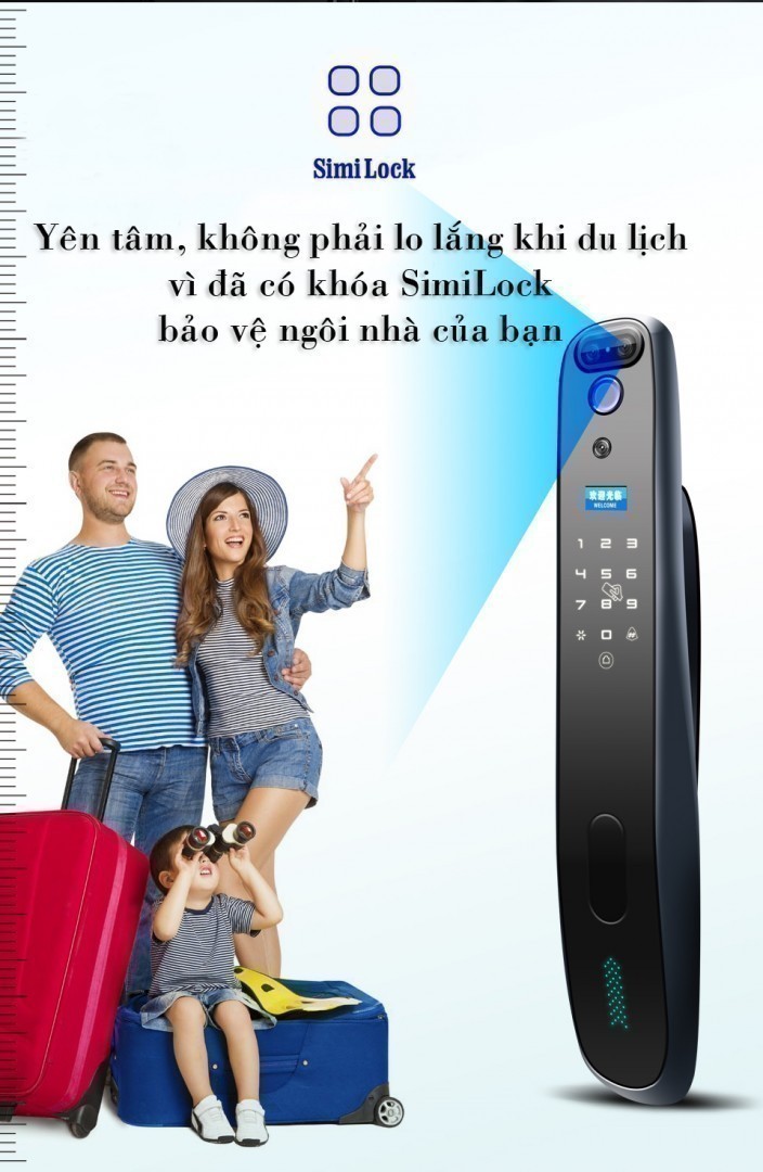 Khoá vân tay Wifi USmart Go - Video K10 5