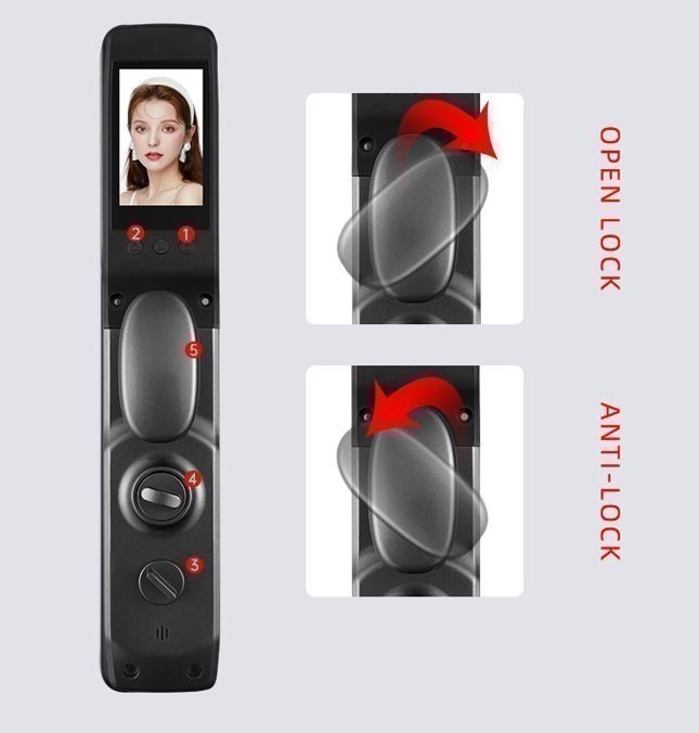 Khoá vân tay Wifi USmart Go - Video K10 2