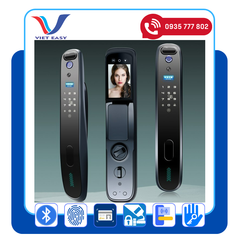 Khoá vân tay Wifi USmart Go - Video K10