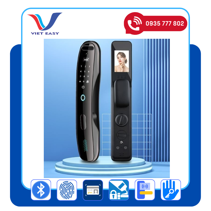 Khoá vân tay Wifi USmart Go - Video K9S